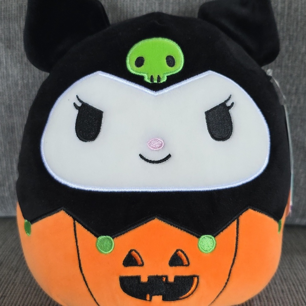 Halloween Squishmallow Featuring Kuromi From Hello Kitty. NWT. - Picture 8 of 8